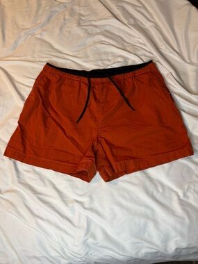 The North Face Women’s Burnt Orange Elastic Waist Shorts